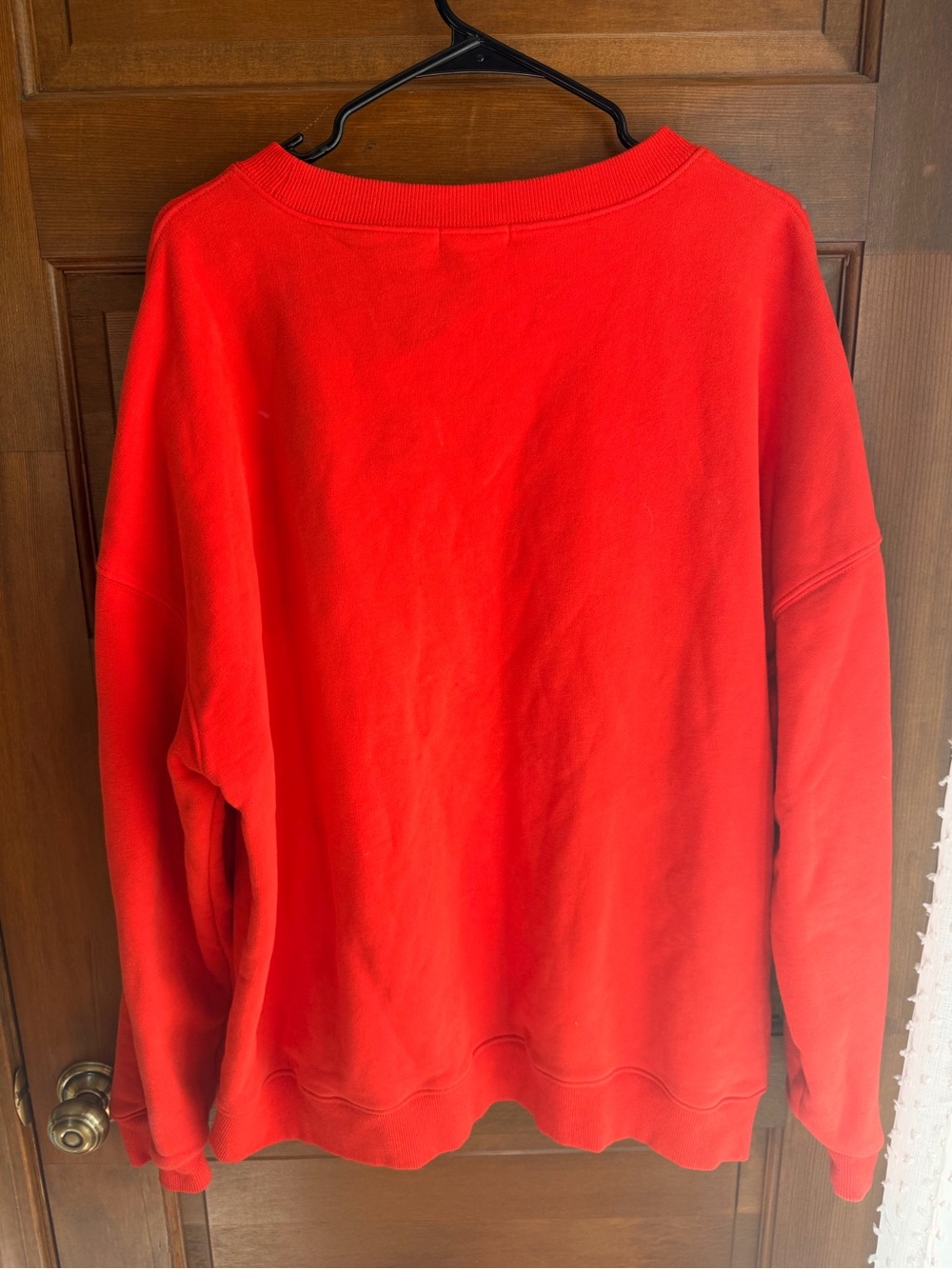 IVY CITY CO RED PULLOVER WITH RHINESTONE BOWS ❤️ - Picture 5 of 6